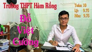 Đỗ Việt Cường Thủ Khoa Khối A Tại Thanh Hoá Là Học Sinh Ưu Tú Trường THPT Hàm Rồng.