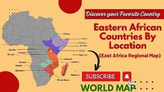 What Countries in Eastern Africa Region / Map of East Africa Map/ Eastern African Countries Quiz