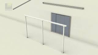 Product Assembly Guide: Palram Canopia Feria White Clear Patio Covers