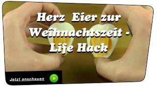  Herz Eier zur Weihnachtszeit selber basteln?!  - Life Hack | Howto