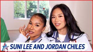 Suni Lee Reveals Superstition About Jordan Chiles Doing Her Olympics Hair