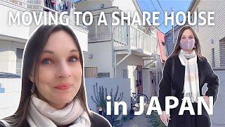 MOVING into a SHARE HOUSE IN TOKYO, Visiting Share Houses & Moving Process, Japan Cheap Accomodation