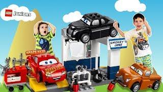 Lego 10743 Smokey Garage Cars 3 Video for kids about bricks | Toys 2 Boys