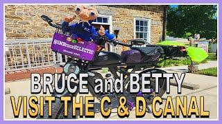 Bruce & Betty visit the C & D Canal Museum….