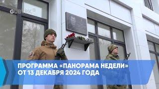 Программа «Панорама недели» от 13 декабря 2024 года