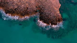 Islamic Background Video No Copyright - Drone Sea Beach Footage