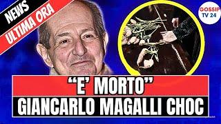 TUTTI SOTTO SHOCK: GIANCARLO MAGALLI " L'HA FATTA FINITA" SI E' T...