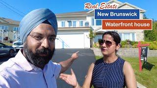 Real Estate market in New Brunswick || Luxury waterfront home in Saint John