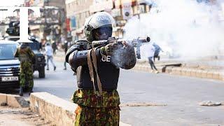 Kenyan police fire on protesters in Nairobi