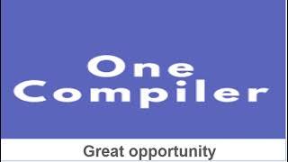 OneCompiler is hiring for Frontend Developer Intern