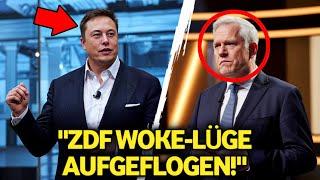 Elon Musk zerlegt Woke-ZDF-Moderator für Lügen im Live-TV!