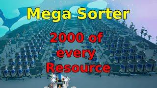 Worlds biggest Mega Sorter - Astroneer