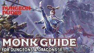 Monk Guide for Dungeons and Dragons 5e