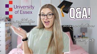 UNI OF ESSEX Q&A! | Accommodation, Nightlife + More!