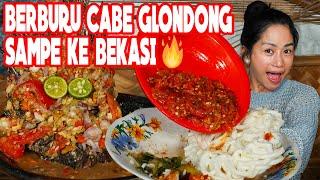 MUKBANG PECAK GURAME DIBAWAH POHON MATOA, PEDAS - PEDAS SEJUK!!