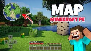 [ MCPE ] HOW TO DOWNLOAD MINI MAP IN MINECRAFT POCKET EDITION IN ANDROID | MAP MOD MPCE | MAP MCPE