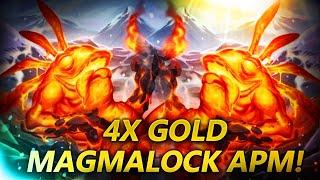 Quadruple Golden Magmaloc APM!!!