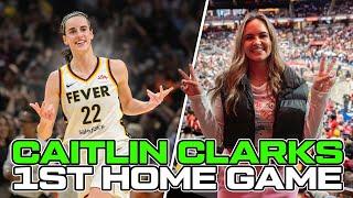 Cailtlin Clark’s FIRST WNBA Home Game!