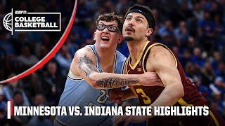 Minnesota Golden Gophers vs. Indiana State Sycamores | Full Game Highlights | NIT