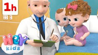 Baby goes to doctor! ‍️ | Doctor cartoon for Kids | HeyKids Nursery Rhymes