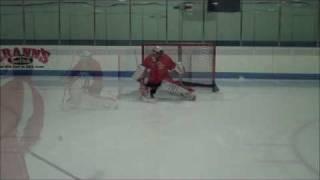 Bandits Goalie School - Moving The Puck Drill