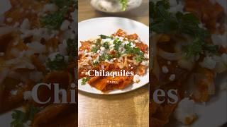Como preparar chilaquiles rojos #recetas #chilaquiles #cocina #shorts