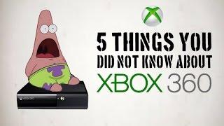 5 THINGS YOU DIDN'T KNOW ABOUT XBOX 360! Helpful Tips and Tricks!