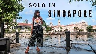 SINGAPORE VLOG  Indian Girl Traveling Solo in Singapore | Kritika Goel