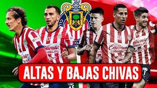 ALTAS Y BAJAS CHIVAS 2025 ¡SE SIGUE MOVIENDO EL MERCADO! / NOTICIAS CHIVAS HOY