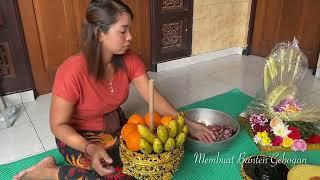 MEMBUAT BANTEN GEBOGAN YANG TIDAK BERAT DAN INDAH @TaksuDewata