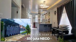 VILLA PUNCAK DIJUAL | SIAP HUNI 850 JUTA NEGO