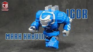 Lego Ironman Mark 38 Igor Minifigure Lego Compatible #crixbrix #ironman