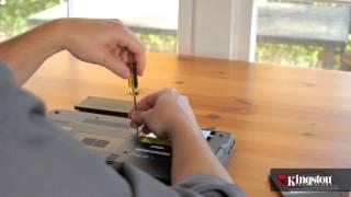 How to Install SSD in a Notebook PC - Kingston Technology