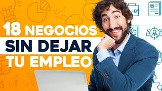  18 Negocios Rentables sin Dejar tu Trabajo  Como Emprender sin Dejar el Trabajo