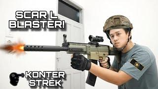 SCAR L DART BLASTER | WEAPON GAMES ONLINE CUY [UNBOXING, REVIEW,& SHOOTING TEST]