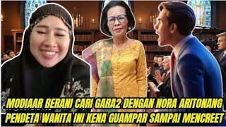 MODIAAR‼️PENDETA WANITA MAU MENGHUZAT ISLAM LANGSUNG DIGUAMPAR OLEH NORA FATIMAH