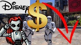 Disney's Profits Drop, Star Wars Galaxy's Edge Flops?