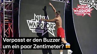 Ganz knappe Kiste für Alexander Pandzioch  | Ninja Warrior Germany 2024