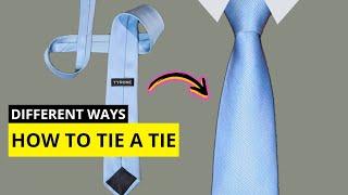 как завязывать галстук | разные способы