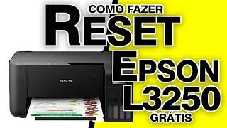 Como Fazer o Reset da impressora Epson L3250, Link Gratis na Descrição.