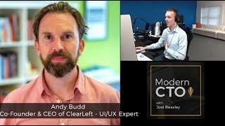 Modern CTO Podcast Live with Andy Budd - UI/UX Expert & Founder of Clearleft