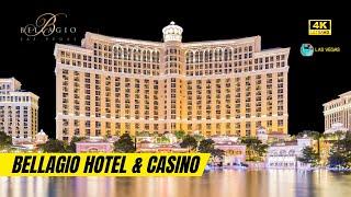 4K Bellagio Hotel & Casino Las Vegas I Bellagio Las Vegas I Bellagio Room Tour I Las Vegas Hotels I