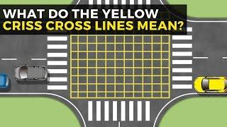 Traffic Rules 101: Meaning of the yellow box junctions marked with criss cross lines