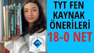 TYT FEN 18 NET YAPMAK/ KAYNAK ÖNERİLERİ