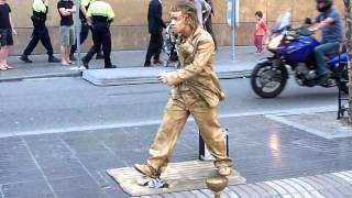 Awesome Walking Statue Street Comedian Funny As Hell