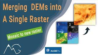 How to merge  DEMs into a single raster | ArcGIS Pro