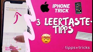 iPhone-Trick: Das alles kann die Leertaste!