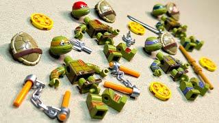 lego ninja turtles TMNT | michelangelo | donatello | leonardo | minifigures lego unofficial