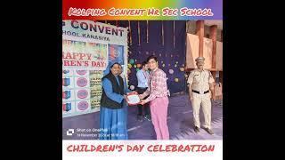 Childrens Day Celebration 2024 at Kolping Convent Hr. Sec. School, Kanasiya