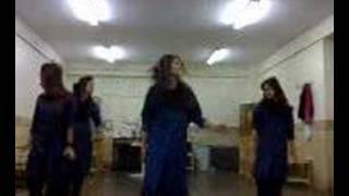 latest clip of iranian girl dancing  in the school